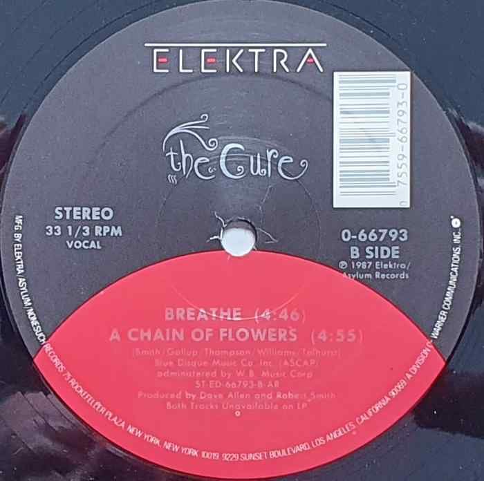 0 - 66793 Just like Heaven The Cure Label
